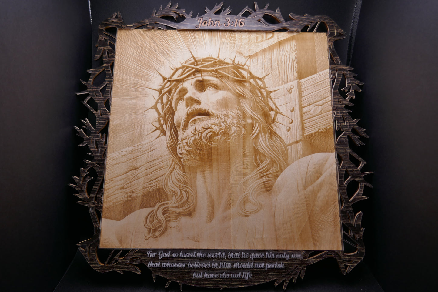 "Faith in Every Detail – A Timeless Tribute to Jesus Christ"