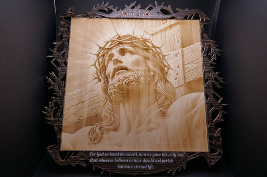 "Faith in Every Detail – A Timeless Tribute to Jesus Christ"